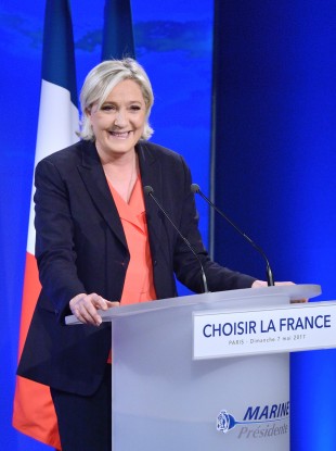 Le Pen was runner up to Emmanuel Macron in the French presidential election.