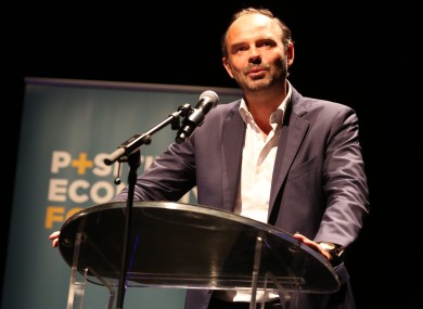 France's new Prime Minister Edouard Philippe.