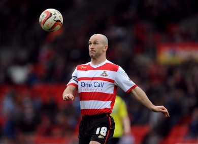 Keegan was the second longest serving player at Doncaster.