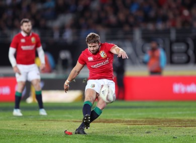 Halfpenny is currently in New Zealand with the Lions.