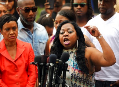 Valerie Castile, mother of Philando Castile, after a not guilty verdict for Jeronimo Yanez at the Ramsey County Courthouse earlier this month