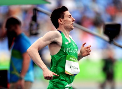 Mark English (file pic).