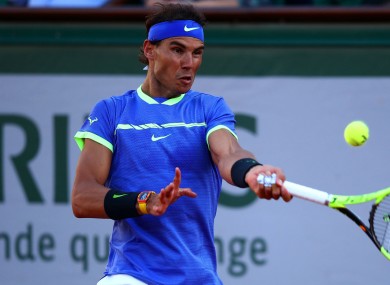 Spain's Rafael Nadal.