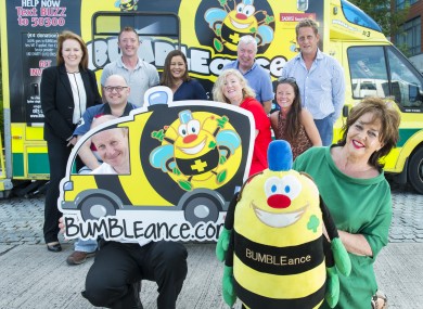 Committee members at the launch of Cork's BUMBLEance fundraising drive.