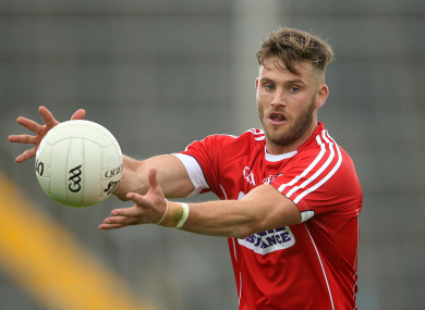 Cadogan is one of five changes for Cork ahead of tomorrow's match.