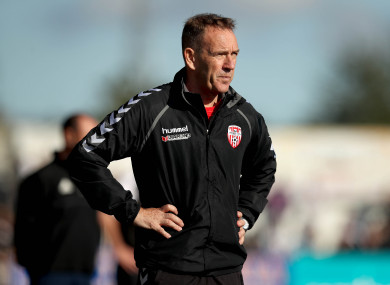 Kenny Shiels' side now sit five points ahead of Shamrock Rovers in a European place.