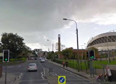 The Kileely Road in Limerick.