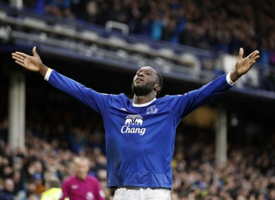 Everton's Romelu Lukaku is set to join Man United.