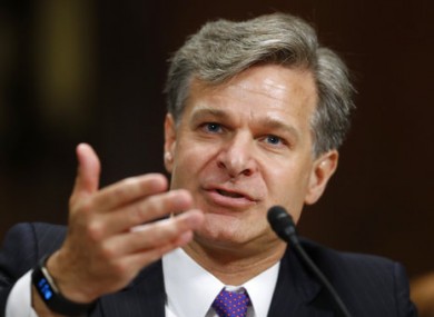 FBI-pick Christopher Wray testified before the Senate today