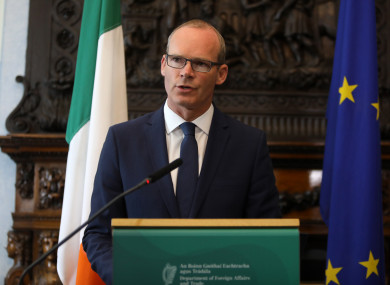 Minister for Foreign Affairs Simon Coveney speaking today on the UK's latest Brexit paper.