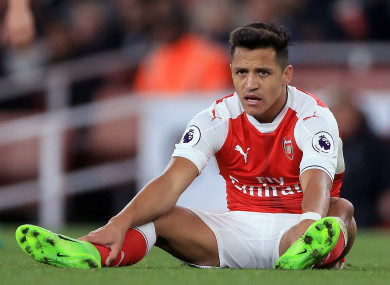 Sanchez won't play against Leicester.