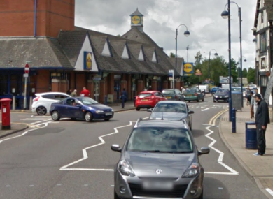 Bilston High Street in Wolverhampton.