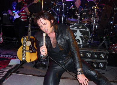 Ciaran Houlihan is one of many Irish tribute acts to the late Elvis Presley.