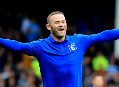 Wayne Rooney (file pic).