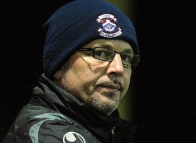 Cobh Ramblers manager Stephen Henderson.