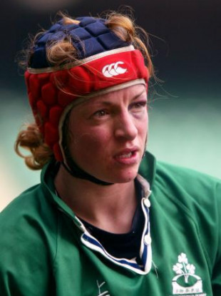 Steed, just before announcing her retirement in 2004.