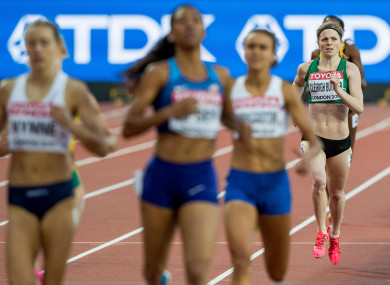 Cléirigh-Buttner: sixth in her heat.