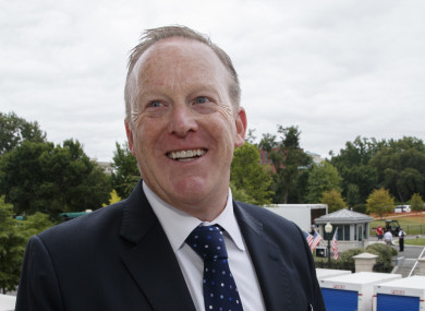 Former White House press secretary Sean Spicer.