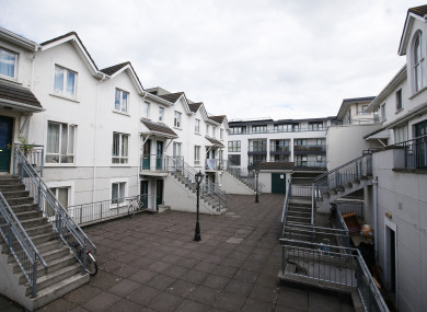 Saint Helen's Court in Dun Laoghaire where residents of 17 apartments have been told they have five weeks to vacate.