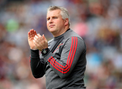 Mayo manager Stephen Rochford.