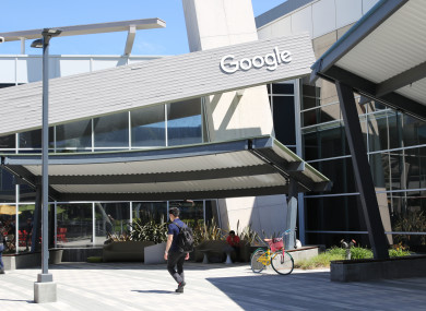 Google HQ in California.