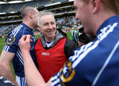 Lenny Harbinson celebrating St Gall's victory in 2010.