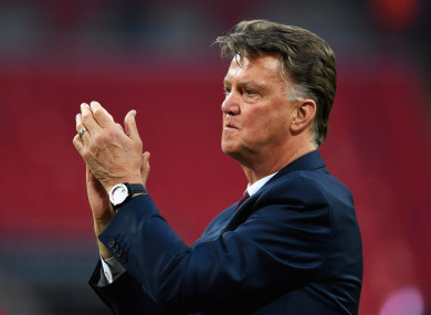 Louis van Gaal is unhappy at how he was treated by Man United.