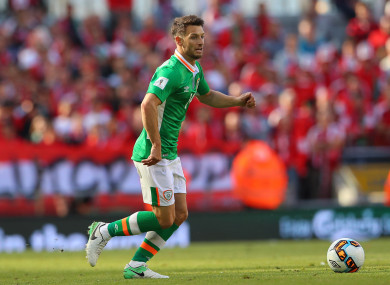 Wes Hoolahan was an unused sub for Ireland against Georgia today.