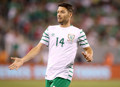 Ireland's Wes Hoolahan.