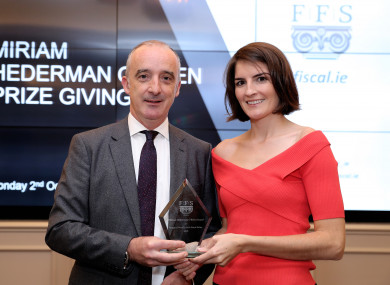 Colm Kelly of the FFS with TheJournal.ie News Editor Sinéad O'Carroll