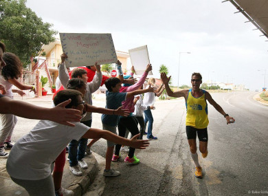 Karnazes, 55, stars in new film The Road to Sparta.