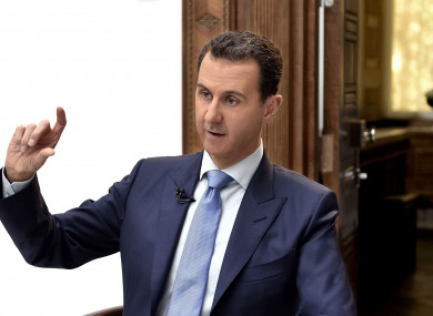 Syrian President Bashar al-Assad.