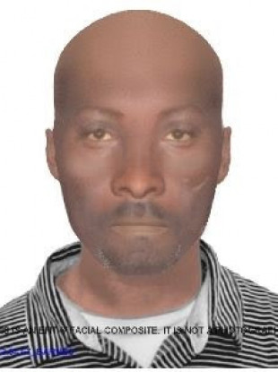 The computer-generated (efit) image