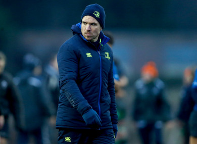 Griggs: coached Leinster Women to inter-pro success in 2016.