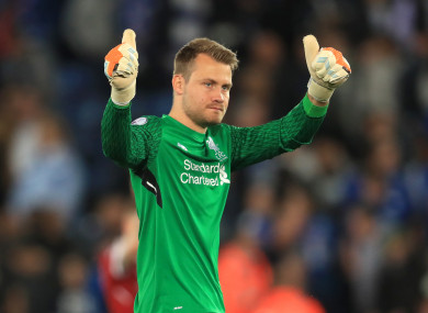 Simon Mignolet (file pic).