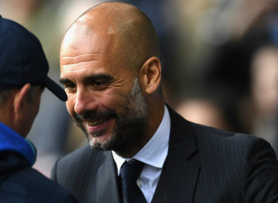Pep Guardiola has paid tribute to axed West Brom boss Tony Pulis.