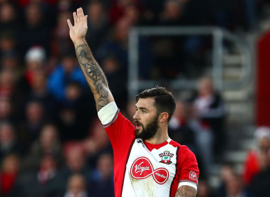 Southampton striker Charlie Austin.