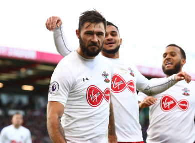 Southampton striker Charlie Austin