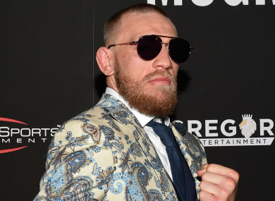 UFC superstar Conor McGregor