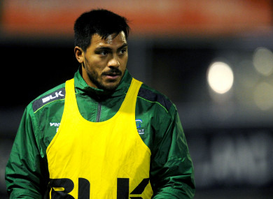 Ahki came off the bench to make his Connacht debut last week.