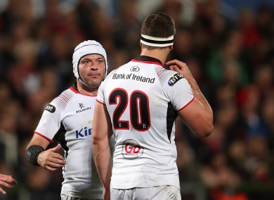 Captain Rory Best is among those out of the Munster clash.