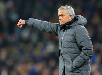 Jose Mourinho (file pic).
