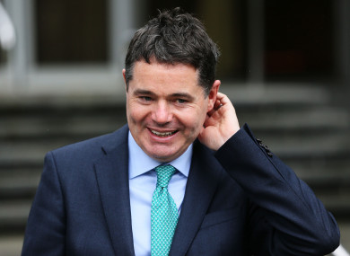 Finance Minister Paschal Donohoe.