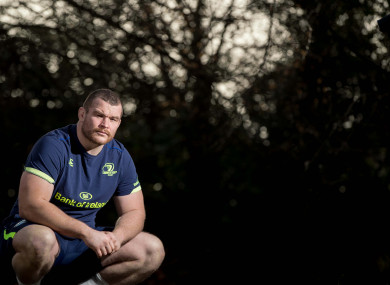 McGrath pictured outside Leinster HQ in UCD yesterday.