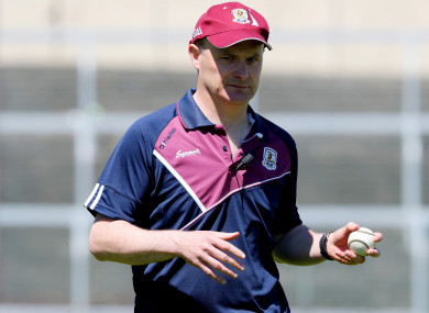 Galway manager Micheál Donoghue.
