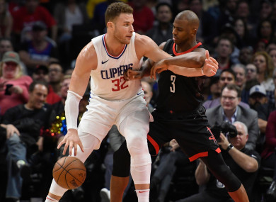 There is no love lost between Chris Paul and Blake Griffin.