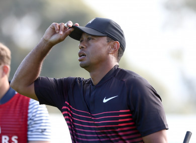 Woods enjoyed a solid opening round.
