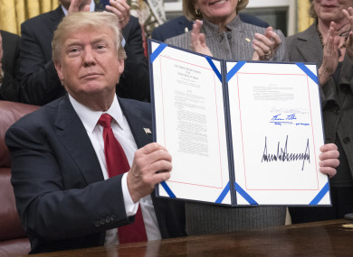 People in the room were reportedly taken aback by the president's comments.