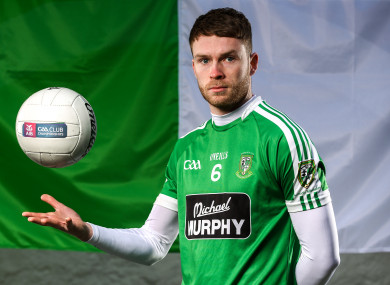 James Murray was centre-back for Moorefield's Leinster club final win.