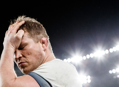 England captain Dylan Hartley after the win over Wales on Saturday.